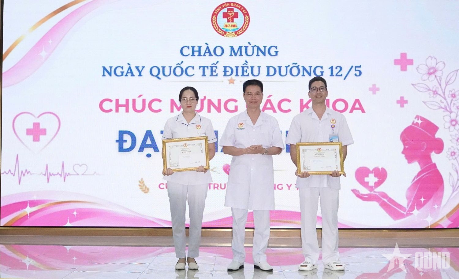 Bệnh viện Quân y 87 kỷ niệm Ngày Quốc tế điều dưỡng